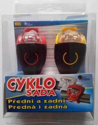 KONNOC lampa cyklo sada 2 LED S-885