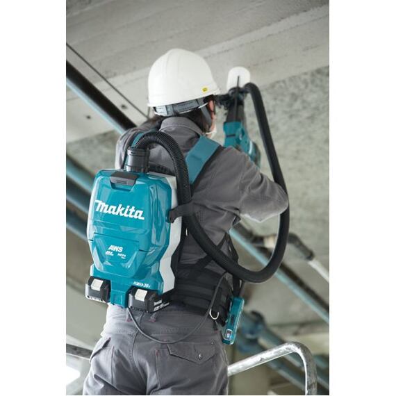 MAKITA DVC265ZXU aku chrbtový vysávač s AWS 2*18V bez batérie