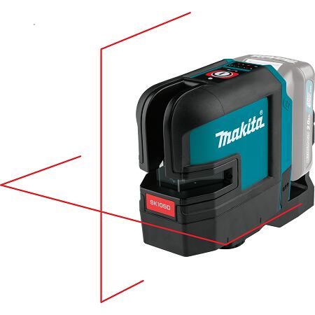 MAKITA SK105DZ křížový laser 10,8V CXT, dosah 35m, červený