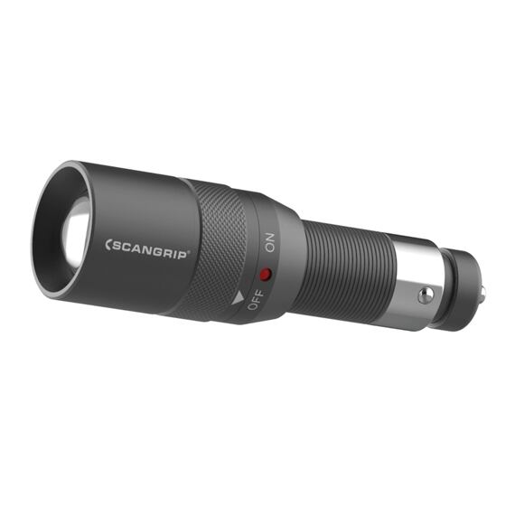 SCANGRIP Flash 12V, kapesní nabíjecí svítilna 12-24V, 130lm, nabíjení v autozásuvce, 5124