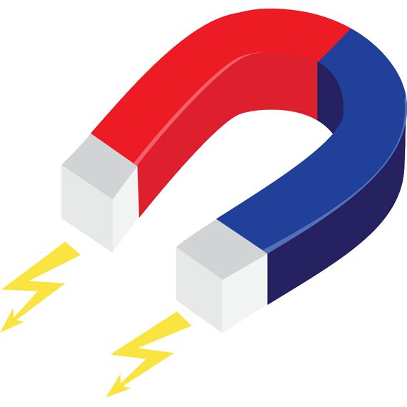 BITMAG držiak bitov k aku vŕtačkám MAGNETIC, composite, žltý