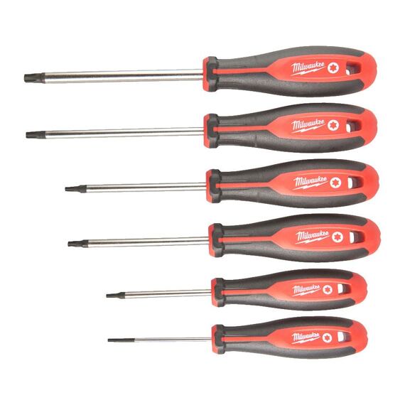 MILWAUKEE 4932471809 sada šroubováků Tri-lobe TORX T10-T40, 6ks