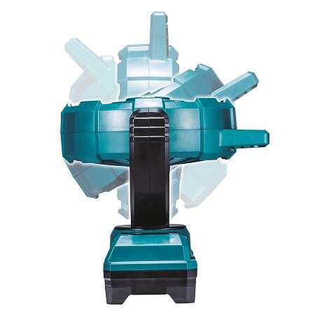 MAKITA DCF203Z aku ventilátor LXT 14,4/18 V, adaptér na 230 V, 3 stupne, bez batérie