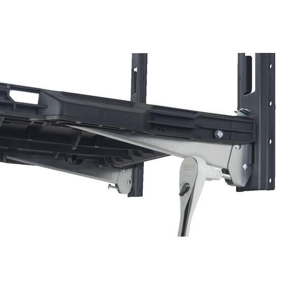 MILWAUKEE 4932472127 regálový systém PACKOUT, E-Track + 2 police, polica nosnosť 22kg