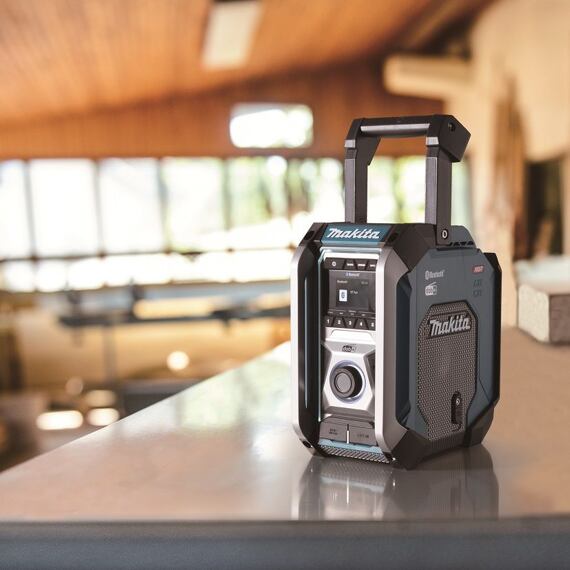MAKITA MR007GZ aku rádio DAB, Bluetooth, CXT, LXT XGT 12V-40V, bez baterie
