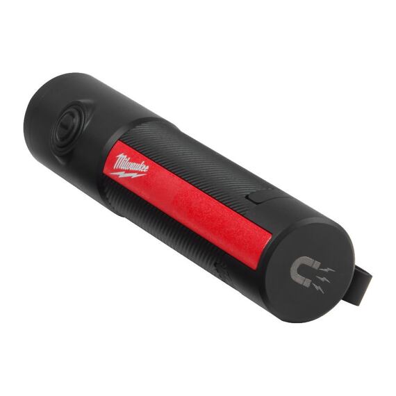 MILWAUKEE IR FL500 aku ručná nabíjacia lampa 4V, 500/100/10 lm, IP67, dosvit 100m