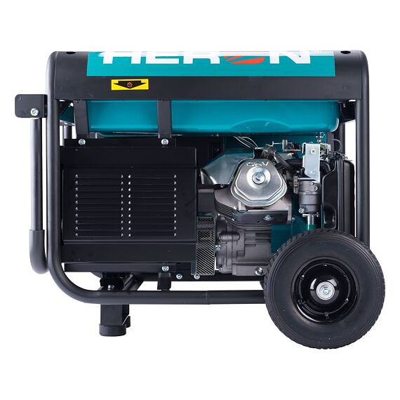 HERON elektrocentrála 230V/400V, 5,5kW/6,8kVA 400V, 2*2,2kW 230V, svařování 4kW elektrostart 8896414