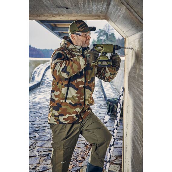 NAREX Camouflage CKK 22, aku vŕtacie kladivo SDS+ 20V, 2,2J, bez batérie, krabica