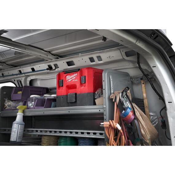 MILWAUKEE M12 FVCL-0 aku vysávač 12V, HEPA filter, suché/mokré sanie, zabudovaný fúkač, bez batérie