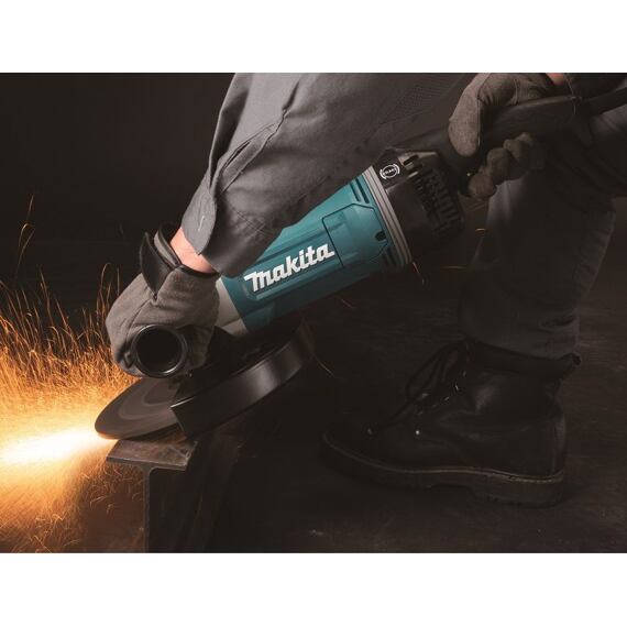 MAKITA GA9070X1 uhlová brúska 230mm, 2800W, elektronika AFT, otočná zadná rukoväť o 90°