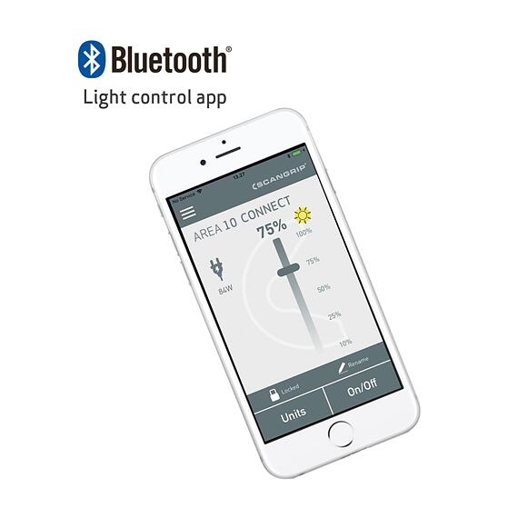 SCANGRIP AREA 10 CONNECT priestorová lampa 10000lm, supervýkonná neoslňujúca, 360°svetlo, 6103C
