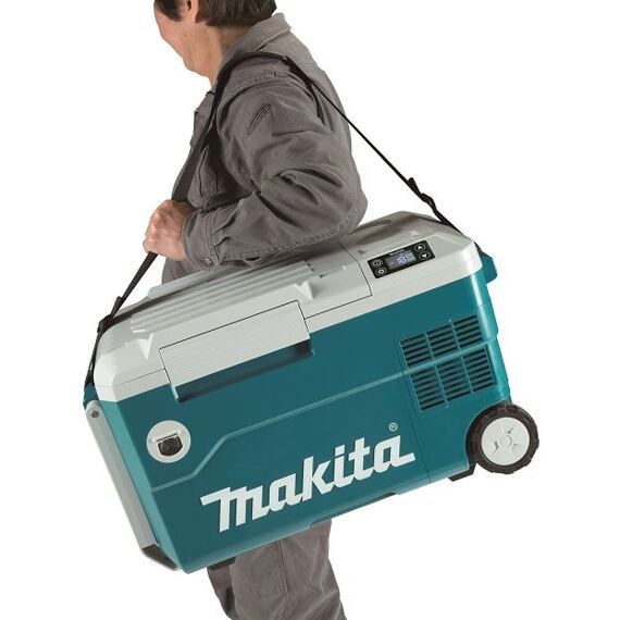 MAKITA DCW180Z aku chladiaci a ohrievací box LXT 2*18V, chladenie -18°C, ohrev až 60°C, 20l bez baté