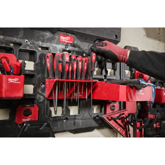 MILWAUKEE 4932480711 PACKOUT polička na skrutkovače