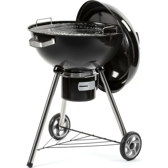 FIELDMANN gril na uhlí 57cm, výška 77cm, kolečka, víko FZG 1016