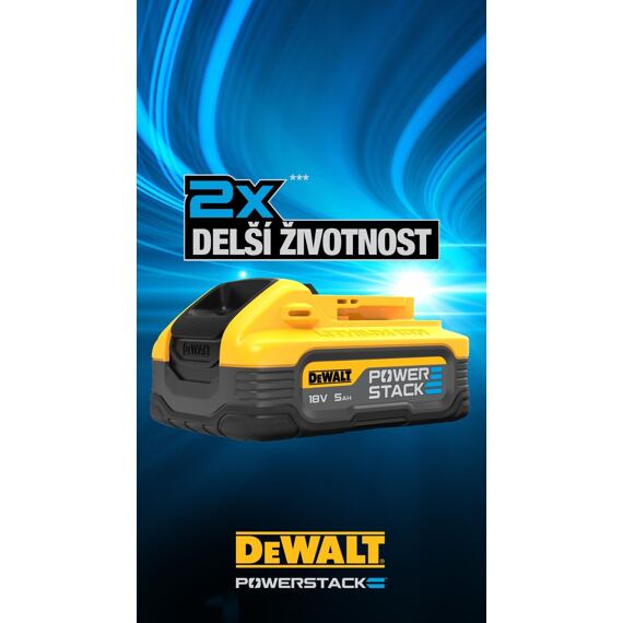 DeWalt DCB094H2 USB-C nabíjecí sada POWERSTACK 18V/2*5Ah
