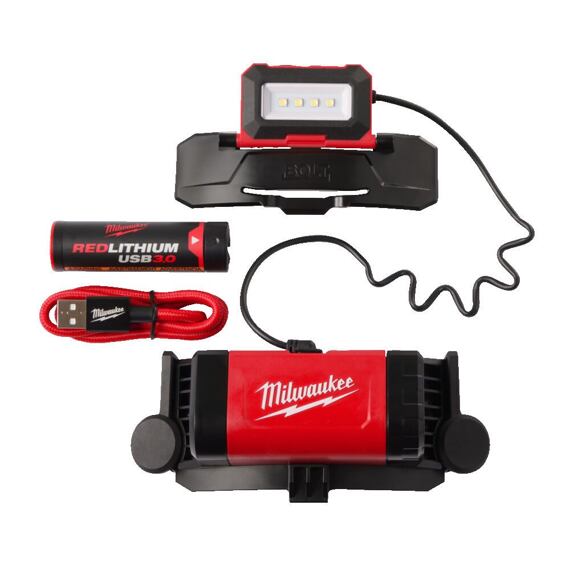 MILWAUKEE L4 BOLTHL-301 aku čelovka 600lm, kompatibilní BOLT, nabíjení USB, 4 režimy
