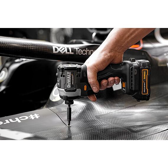 DeWalt DCK200ME2GT aku súprava DCD85MG+DCF85MG, 18V/2*1,7Ah, TSTAK, edícia McLaren