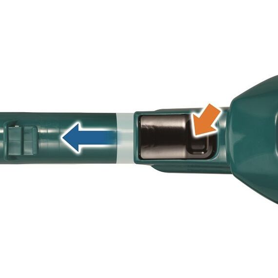 MAKITA DCL286FZ aku vysavač 18V LXT, tyčový s cyklonem, 4 intenzity sání, bez baterie