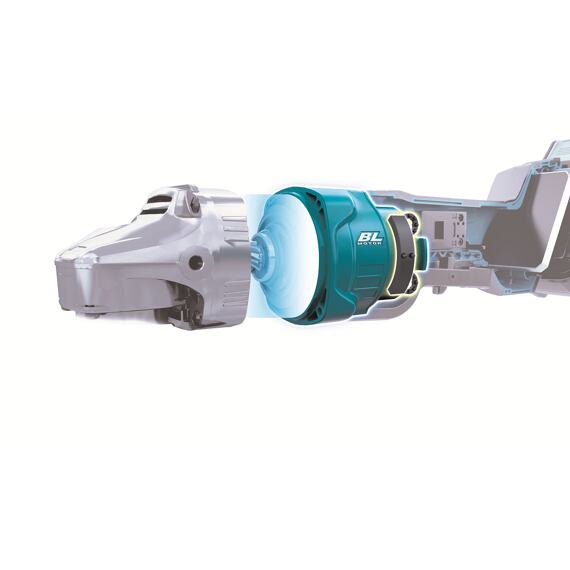 MAKITA GA050GZ aku úhlová bruska 125mm, 40V XGT, XPT, bez baterie