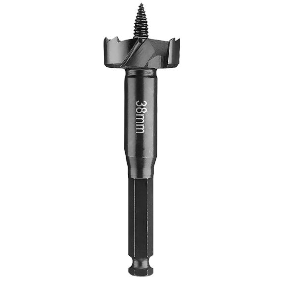 DeWalt DT4593 sada Forstnerových vrtáků 8-dílná, (25,28,32,38,45,54,65mm), prodlužovací kus 140mm