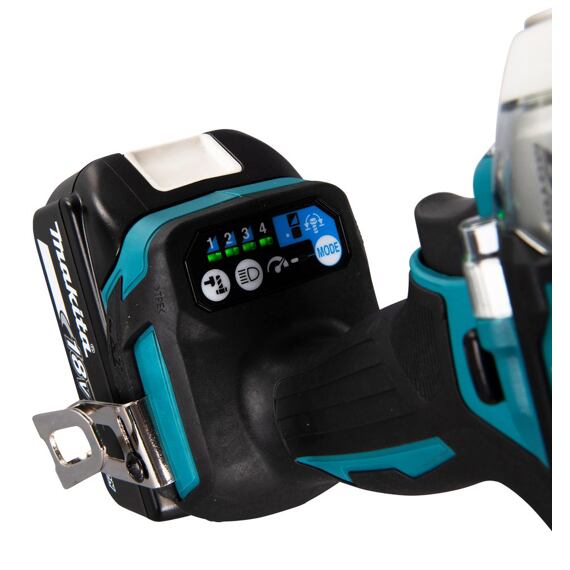 MAKITA DTW301Z aku rázový bezuhlíkový utahovák 18V, 70/130/180/330 Nm, 1/2", bez baterie