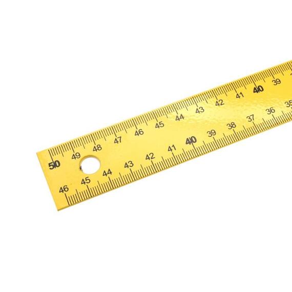 úhelník s dorazem 500mm, 18502