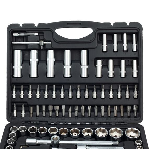 PROCRAFT gola súprava 1/2"+1/4", 108-dielna, predĺžená hlavica, WS108/72