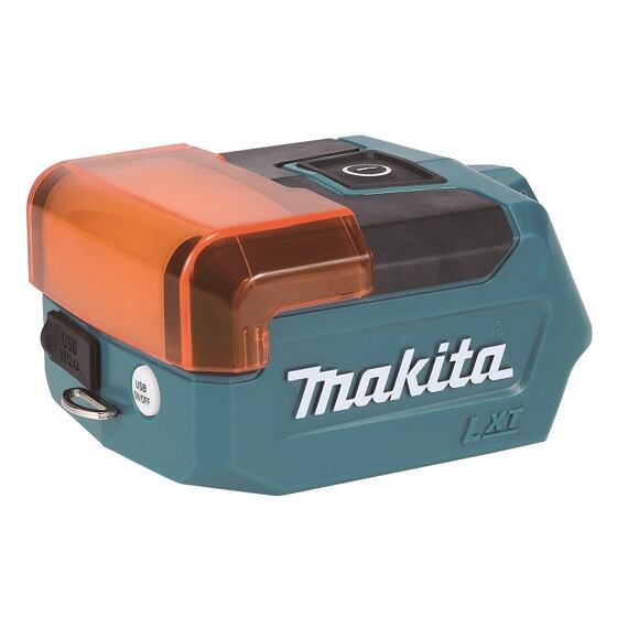 MAKITA DML817 aku svítilna LED 18V LXT, 300lm kombi svícení, 150lm čelní/horní svícení, bez baterie