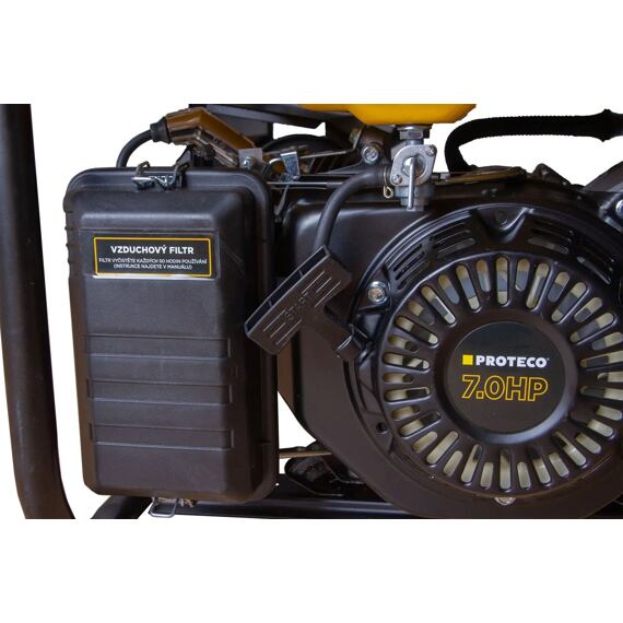 PROTECO elektrocentrála 1-fázová 2900W/2600W, AVR, 2*230V + 1*12V DC, 51.08-G1-2900-A
