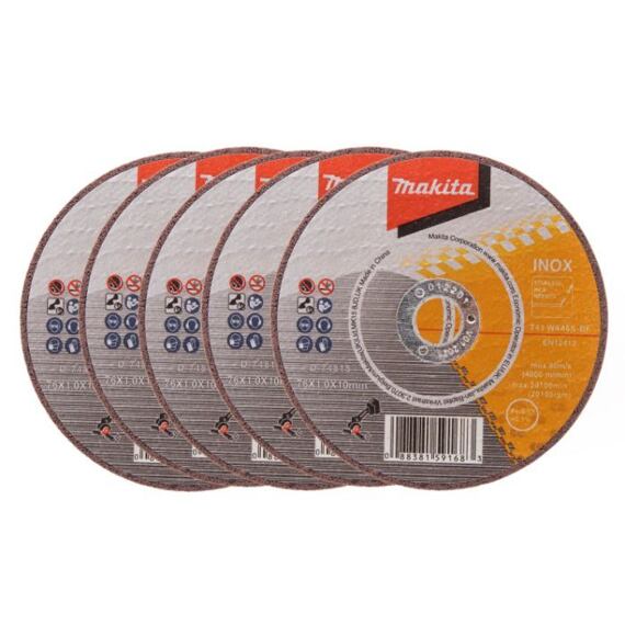 MAKITA D-74815-5 rezný kotúč 76*1,0*10mm, oceľ, balenie 5ks