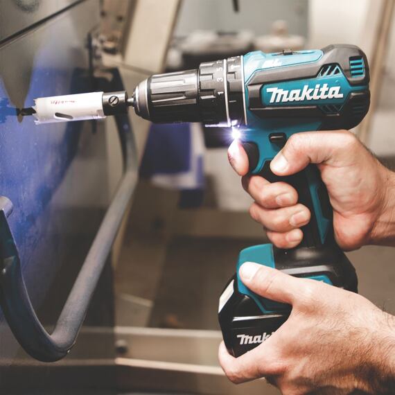 MAKITA DHP485Z aku bezuhlíkový příklepový šroubovák 18V bez baterie, 50Nm, 0-500/1900 ot./min