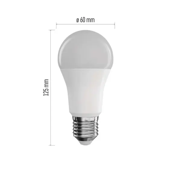 EMOS LED inteligentná žiarovka GoSmart A60/E27, 11W, 1050lm, RGB, stmievateľná, Wi-Fi