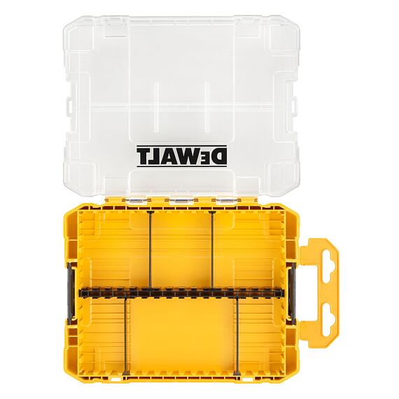 DeWalt DT70802 ToughCase organizér s prepážkami a držiakmi na bity