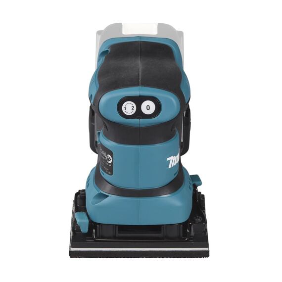 MAKITA DBO480Z aku vibrační bruska LXT 18V, 114*102mm, suchý zip, 11000/14000 ot./min.