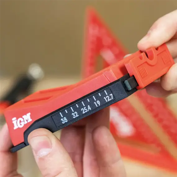 IGM Pocket Hole Svrtávací přípravek Double na skryté šroubové spoje, VP-PHJ2