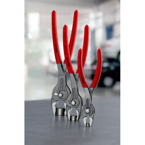 KNIPEX kleště s posuvným kloubem TwinGrip 250mm, čelní a boční úchop, 8201250