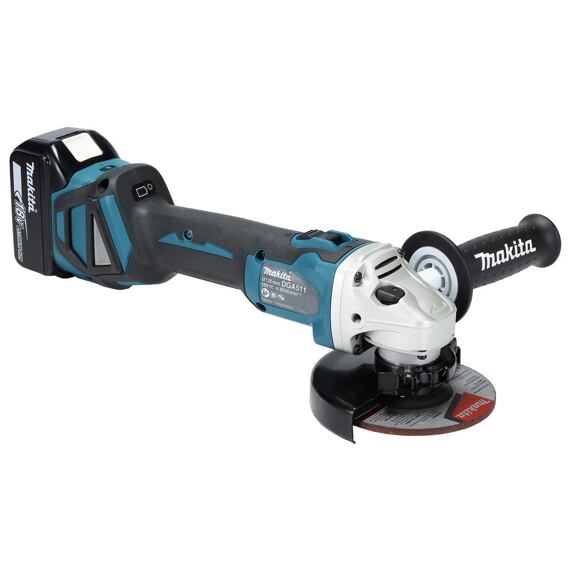 MAKITA DGA511Z aku uhlová brúska s reguláciou 125mm, 18V bez batérie