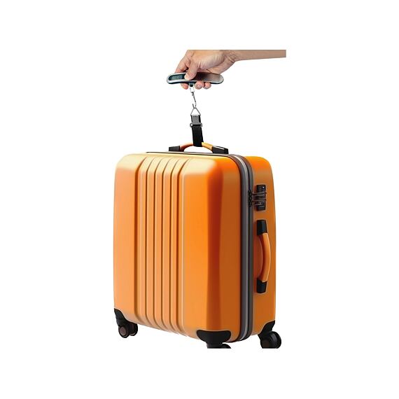 EXTOL Premium váha digitální na zavazadla 0,05 - 50kg, baterie CR2032, 8822003