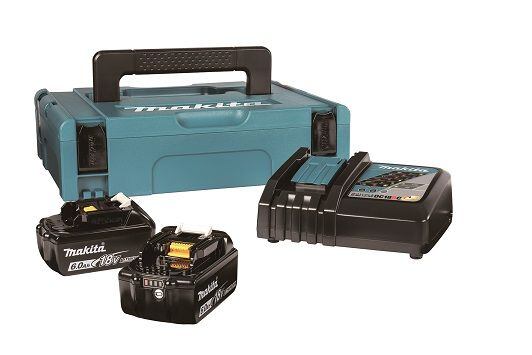MAKITA 198116-4 sada 2*BL1860B akumulátor 18V/6Ah + DC18RC nabíječka + systainer