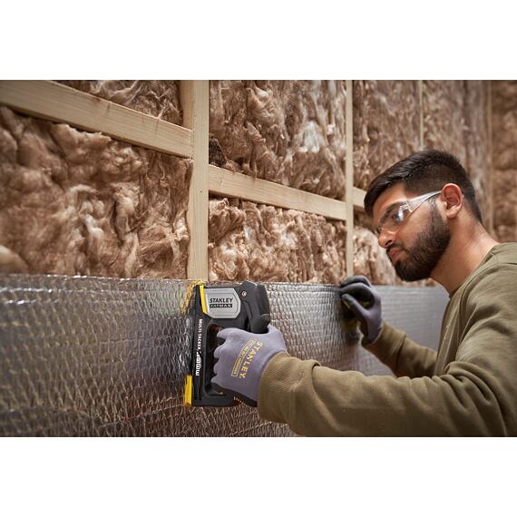 STANLEY FMHT70401-0 ruční sponkovačka FATMAX 4v1, spony typ A+G, hřebíky typ J, kabel.spony kulaté