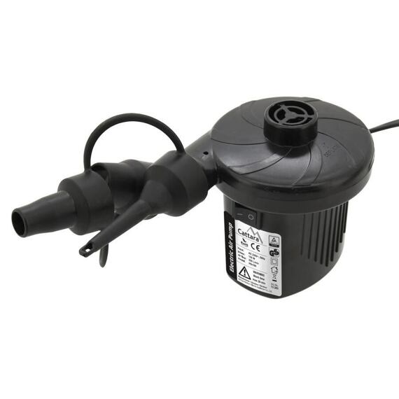 CATTARA pumpa vzduchová 230V, 250l./min., adaptéry, nafukování i vyfukování, 13283