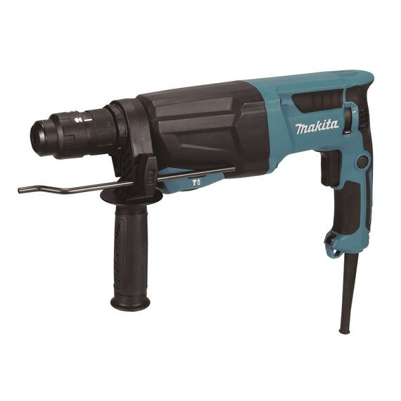 MAKITA HR2670FT kombinované kladivo SDS+, 800W, 2,7J, výměnné sklíčidlo