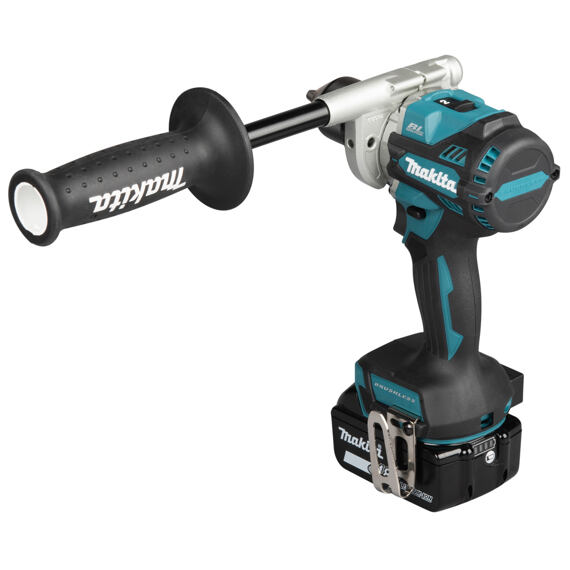 MAKITA DDF492RTJ aku bezuhlíková vrtačka LXT 18V/2*5Ah, 130Nm, 0-550/2100 ot./min., MAKPAC