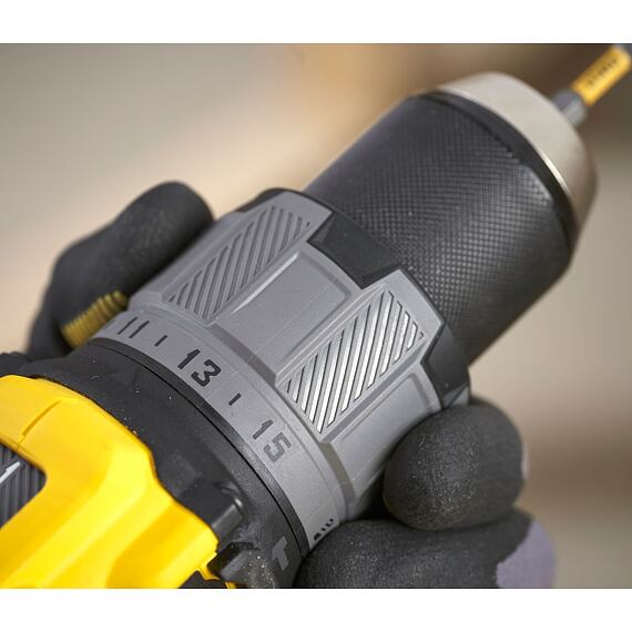 STANLEY SFMCD726D2K aku bezuhlíková vrtačka s příklepem 18V/2*2Ah, 80Nm, 0-500/2000 ot./min 80Nm