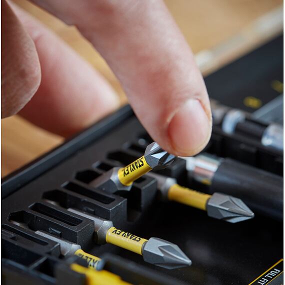 Stanley STA88559 sada bitů 55-dílná s magnetickým Screwlock systémem, PH pouzdro