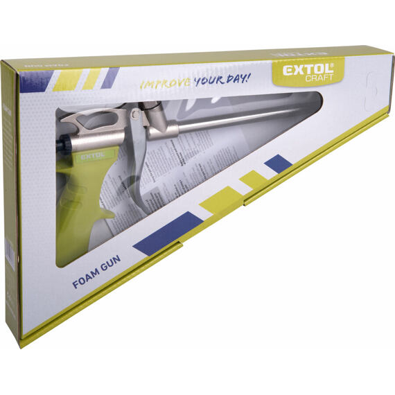 EXTOL Craft pistole na PU pěnu, regulace průtoku, 85012
