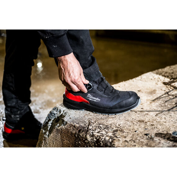 MILWAUKEE 4932498101 obuv bezpečnostní FLEXTRED S1PS, kotníková, textil, tkaničky, velikost 44