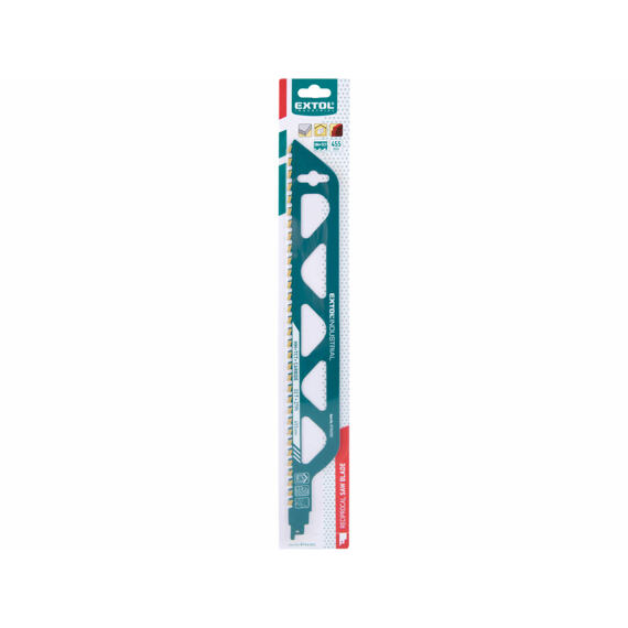 EXTOL Industrial pilka do pily ocasky s SK zuby, 455*50*2,5mm, 32T/2TPi
