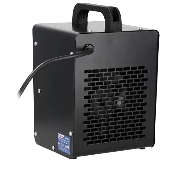 DEDRA ohřívač vzduchu 230V, 25/1000/2000W, proud vzduchu 148 m3/h., PTC keramické tělěso DED9930C1