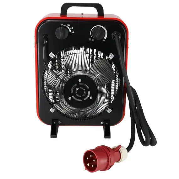 DEDRA ohřívač elektrický 9kW, 400V, termostat, pojistka proti přehřátí DED9924B